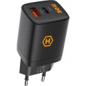 Nabíječka Hammer RapidCharge Duo 30W - černá