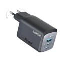 Anker PRIME GaN 67W 3port nabíječka 2×USB‑C 1×USB‑A černá