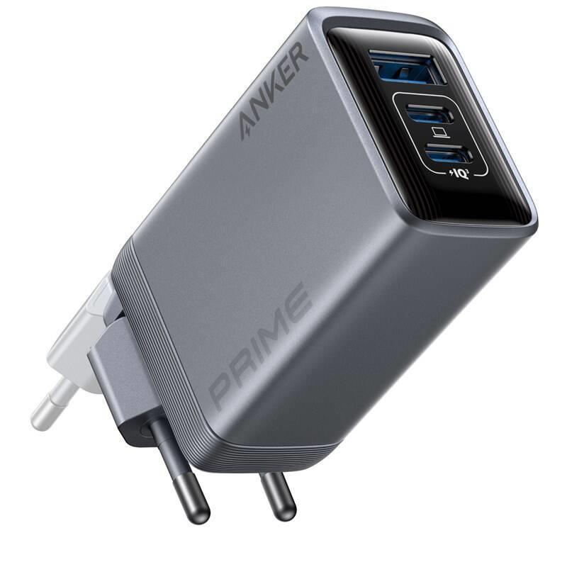 Nabíječka do sítě Anker PRIME 100W pro více zařízení - stříbrná