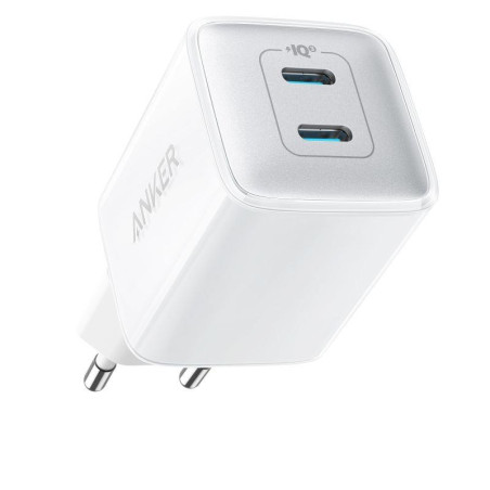 Nabíječka Anker 521 Nano Pro 40W 2×USB‑C bílá