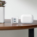 Nabíječka Anker 521 Nano Pro 40W 2×USB‑C bílá