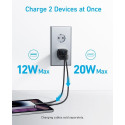 Nabíječka Anker 323 33W USB-C + USB-A - černá