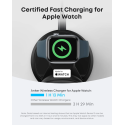 Anker MagGo B25M4 3v1 nabíječka MagSafe 15W - černá