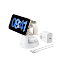 Anker MagGo B25M4 3v1 15W nabíječka MagSafe bílá