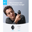 Anker MagGo B25M8 nabíječka 3v1 bezdrátová pro iPhone - černá