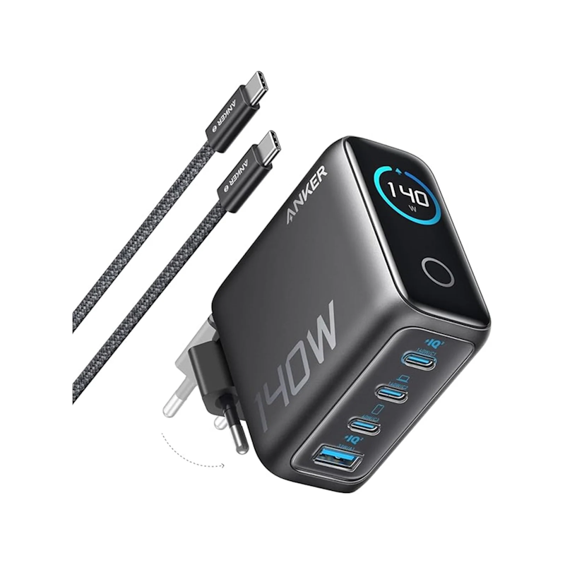 Nabíječka Anker 140W pro zařízení - šedá