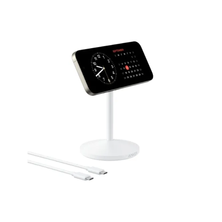 Anker MagGo A25X1 15W nabíječka pro iPhone - bílá