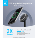 Anker MagGo A25X1 15W stojánek pro iPhone - černý