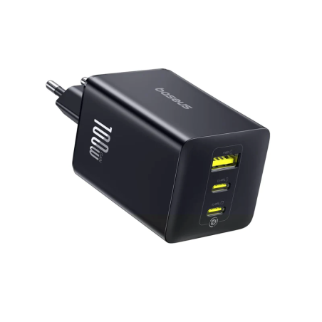 Baseus ENERFILL FE11 100W nabíječka 3v1 do sítě - černá