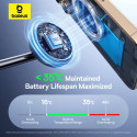Baseus EnerFill FS41 3v1 – bezdrátová nabíječka Qi2 černá