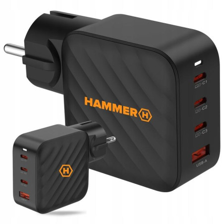 Nabíječka Hammer RAPIDCHARGE 100W 100W - černá