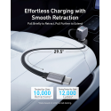 Nabíječka do auta Anker Nano 75W s kabelem USB-C - šedá