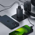 Nabíječka Allity ATC-01-65WACC 65W GaN (2×USB-C+USB-A) - černá