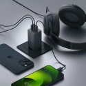 Nabíječka Allity ATC-01-65WACC 65W GaN (2×USB-C+USB-A) - černá
