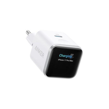 Nabíječka Anker Nano 45W Smart Display pro iPhone - bílá