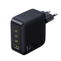 Baseus EnerFill FH11 GaN 140W 4x USB nabíječka - černá