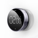 BASEUS ACDJS-01 Heyo Rotation Countdown Timer - kuchyňská minutka, černá