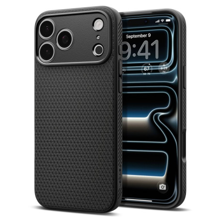 Kryt Spigen LIQUID AIR iPhone 18 Pro Max - matná černá
