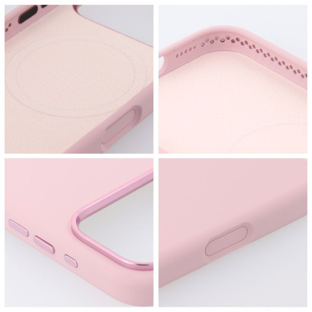 Kryt Forcell F-PROTECT Frame Premium iPhone 18 Pro Max - pink