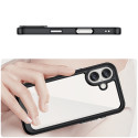 Pouzdro AG PREMIUM Outer Space s gelovým rámečkem pro iPhone 16 Plus - černé