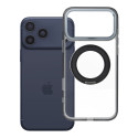 Kryt OEM FRAME CIRCLE STAND iPhone 17/18 Pro Max - černý