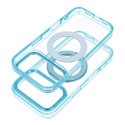 Kryt OEM FRAME CIRCLE STAND iPhone 18 Pro Max světle modrá