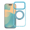 Kryt OEM FRAME CIRCLE STAND iPhone 18 Pro Max světle modrá