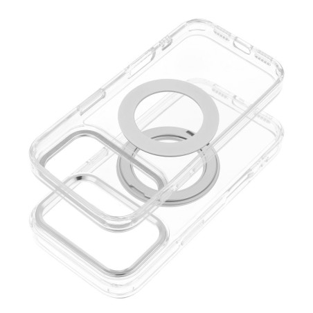 Kryt OEM FRAME CIRCLE STAND pro iPhone 18 Pro Max - transparentní