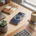 Kryt OEM FRAME CIRCLE STAND pro iPhone 18 Pro Max - transparentní