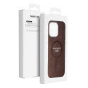 Kryt OEM GENTLEMAN MAG COVER pro iPhone 18 Pro Max - hnědá