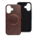 Kryt OEM GENTLEMAN MAG COVER pro iPhone 18 Pro Max - hnědá