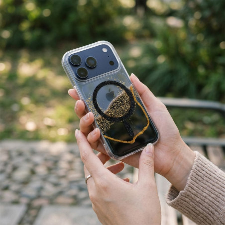 Kryt OEM GOLDEN MAG COVER pro iPhone 18/17 Pro Max – zlatý