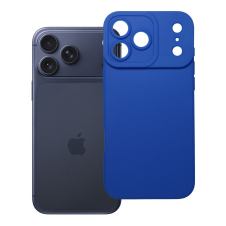 Kryt OEM MATT 2.0 pro iPhone 18 Pro Max / 17 Pro Max - modrý mat