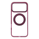 Kryt OEM FRAME CIRCLE STAND iPhone 18 Pro Max - burgundy