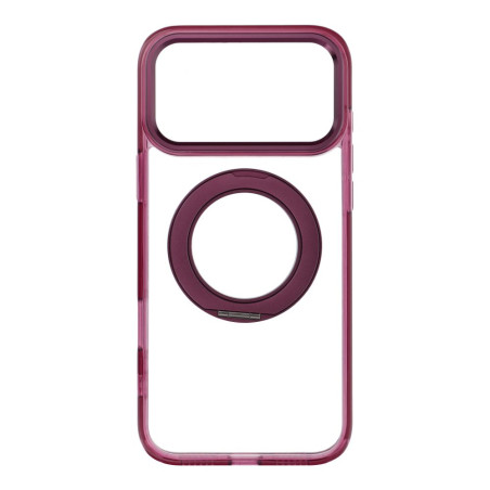 Kryt OEM FRAME CIRCLE STAND iPhone 18 Pro Max - burgundy