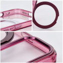 Kryt OEM FRAME CIRCLE STAND iPhone 18 Pro Max - burgundy