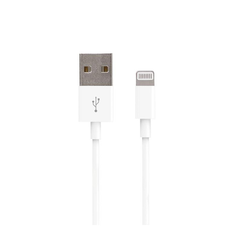 Kabel Forever USB/Lightning 1m 1A pro iPhone - bílý