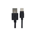 Kabel CPA myPhone Hammer USB-C 1 m - černý