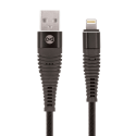 Kabel Forever SHARK USB/Lightning 1 m 2 A - černý
