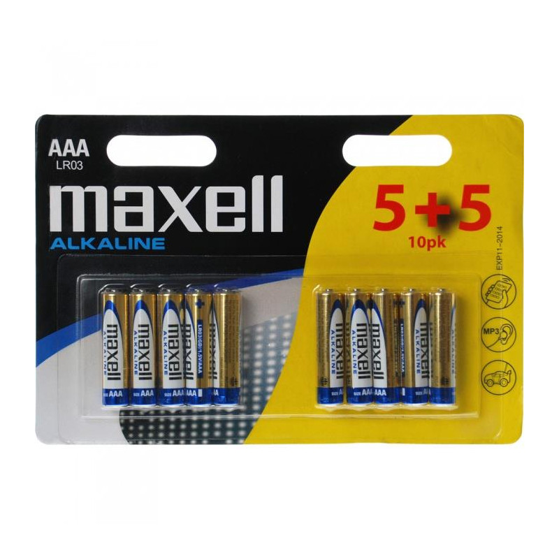 Baterie Maxell AAA pro telefon - 10ks