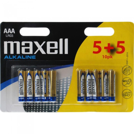 Baterie Maxell AAA (R3) - 10 ks