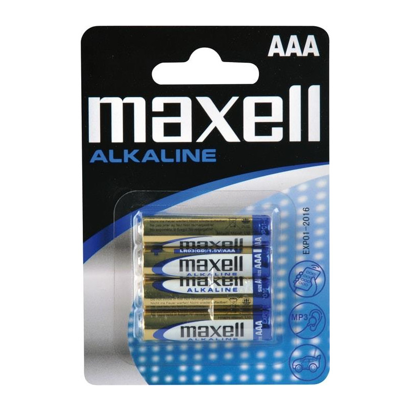 Baterie Maxell AAA pro telefony - 4 ks