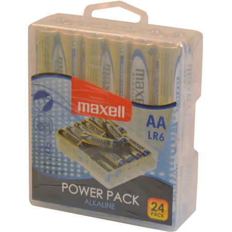 Baterie Maxell AA (R6) - 24 ks