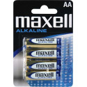 Alkalická baterie Maxell AA (R6) 4ks