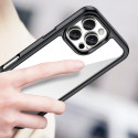 Pouzdro AG PREMIUM Outer Space s gelovým rámečkem pro iPhone 16 Pro - černé