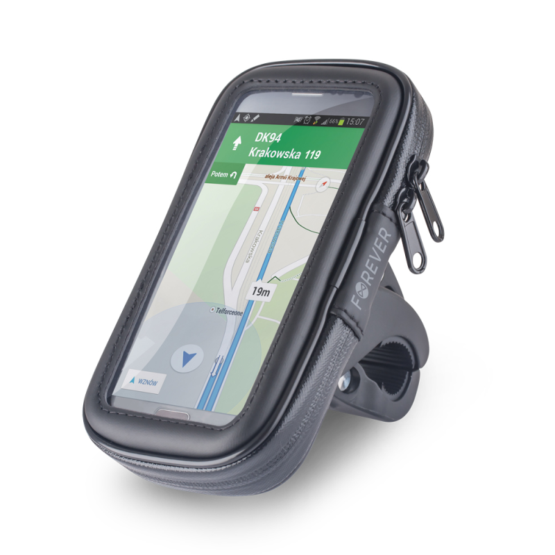 Držák na kolo Forever BH-100XXL 6.5” pro telefon - černý
