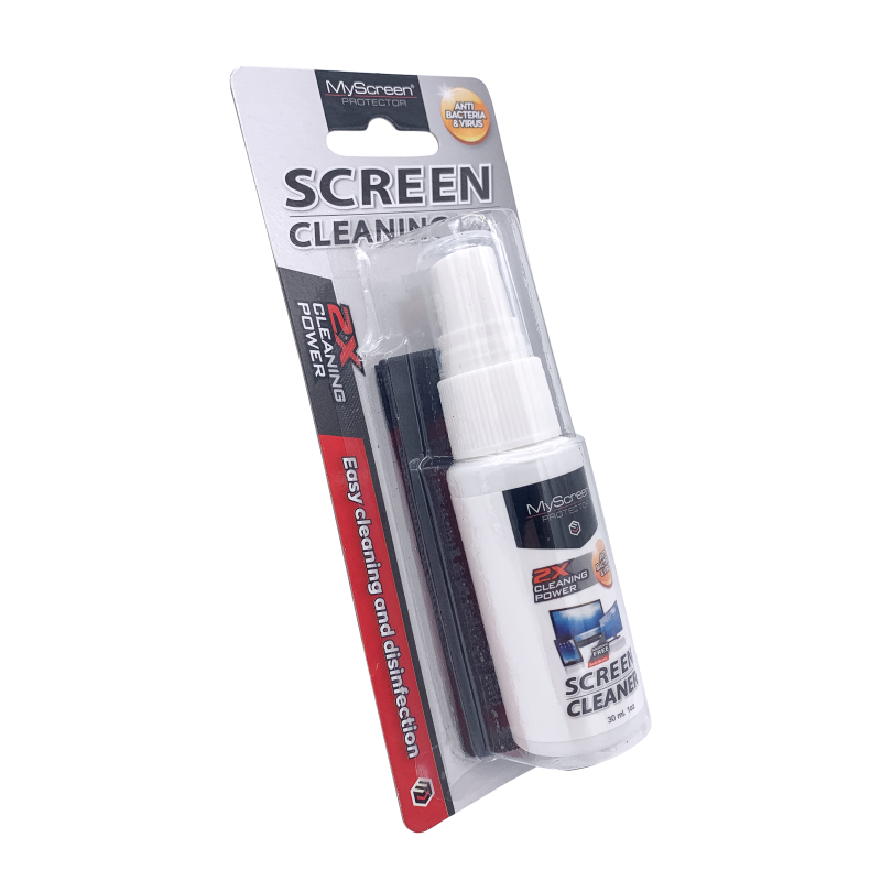 Antibakteriální čisticí sprej myScreen CUT&USE pro elektroniku - 30 ml