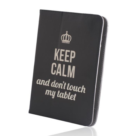 Pouzdro GreenGo KEEP CALM pro 9–10" tablet – černé
