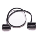 OBD II prodlužovací kabel Forever 16 pin 60 cm černý