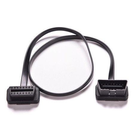 OBD II prodlužovací kabel Forever 16 pin 60 cm černý